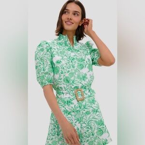 NWT WOMENS LARGE HYACINTH HOUSE FLORENCE SHIRT BLOUSE CAROLINA SHORTS VINE